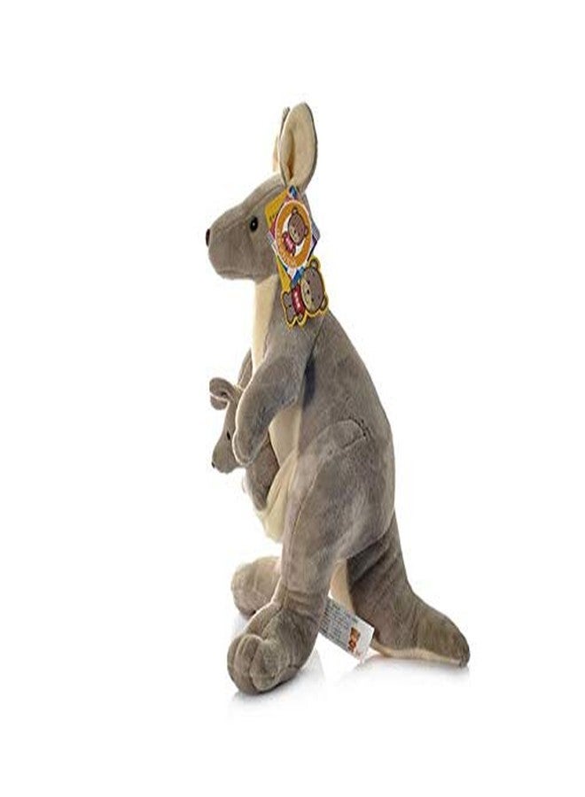 Cute rabbit 10 inch Kangaroo Plush Toy Stuffed Animal Toy Plush Animal Doll - Image 3