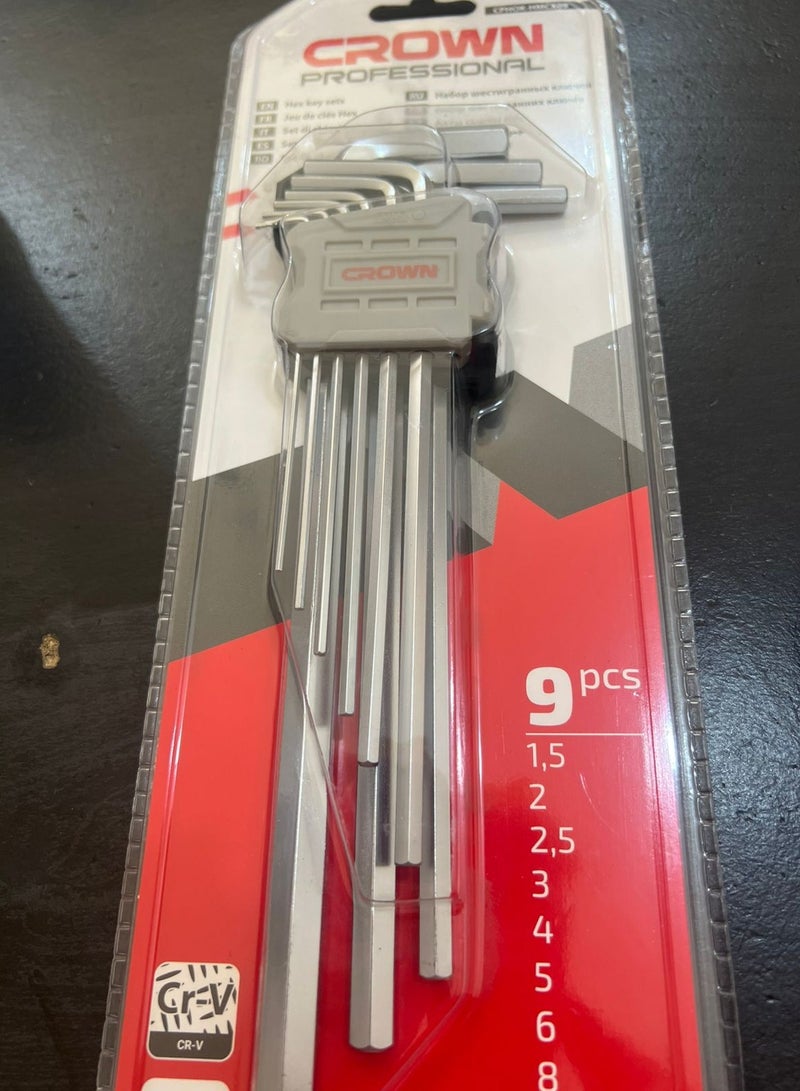 Crown Allen hex set 9pieces longer - Image 1