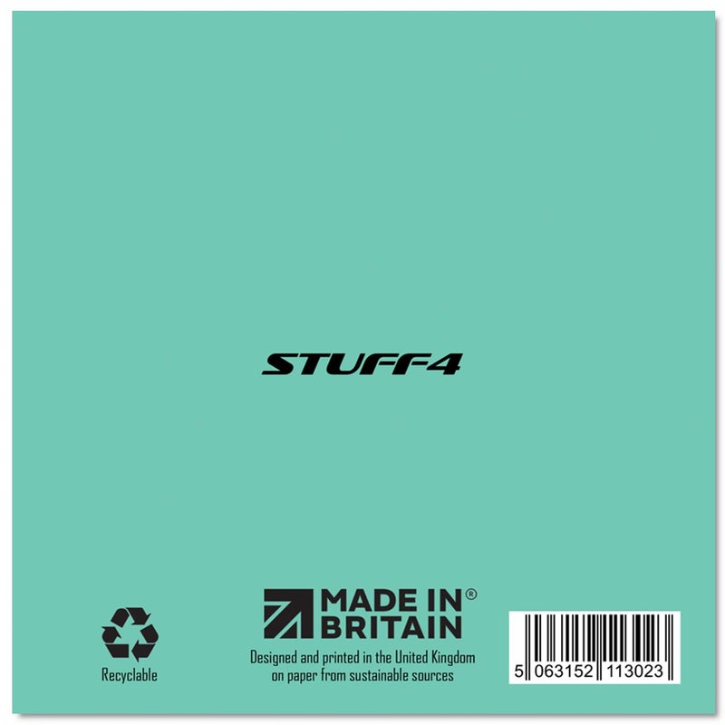 Stuff4 بطاقة ذكرى سنوية لطيفة من القصدير للأخت وأخ الزوج - 10 سنوات معًا - بطاقات الذكرى السنوية العاشرة للزفاف السعيد لأخ أخت الزوج مقاس 5.7 × 5.7 بوصة، بطاقات تهنئة للذكرى السنوية العاشرة - Image 2