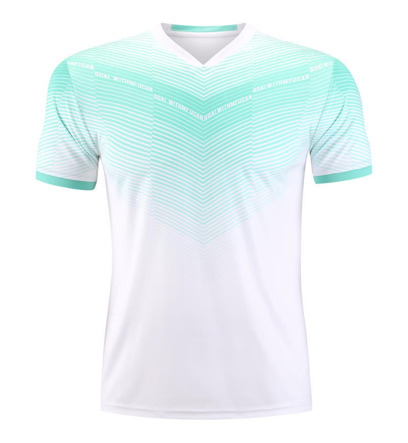 Generic Adults and childrens same style football uniform suit student team competition training pair uniform student jersey leisure sportswear White single clothes 