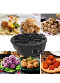 Joyelink Takoyaki Maker Machine，Takoyaki Maker Pan with Temperature Control, Tools and Recipes, Make 18 Japanese Octopus Balls at once, Easy to Use and Store  - Image 3