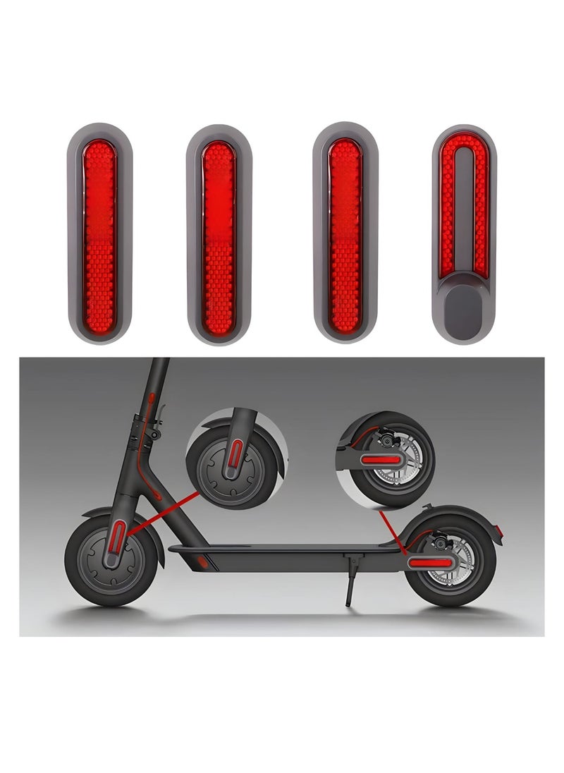 FIRST PRO Reflective decorative side cover with screws for xiaomi M365 PRO 2 1S essential Lite electric scooter strips front and rear wheels accessory kit  - Image 4