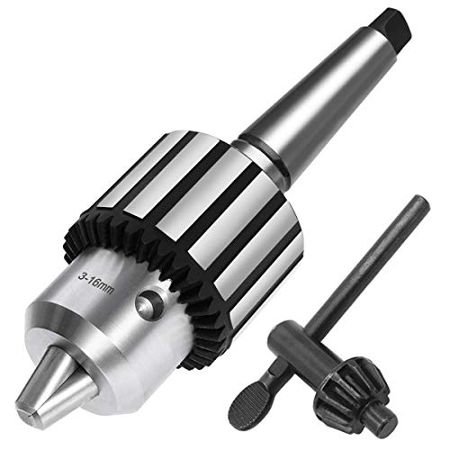 Earl Diamond Super Heavy Duty 5/8" (16mm) Drill Chucks with K32 Chuck Key and MT2 Shank | #2 Morse Taper Arbor (B18) - Image 1