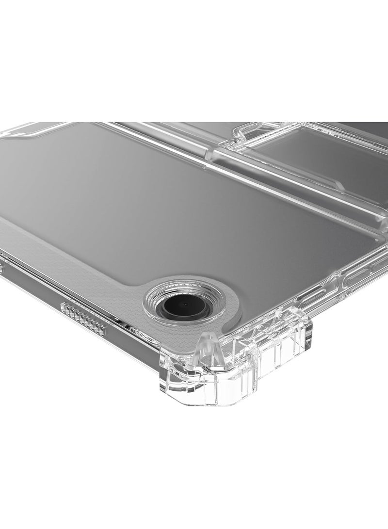 Transparent Stand Case for Samsung Galaxy Tab A9+ Plus 11 inch 2023 (SM-X210/X216/X218) Case Shockproof,Thin Slim Anti-Yellowing Bumper, Kickstand Cover, with Pencil Holder - Clear - Image 5