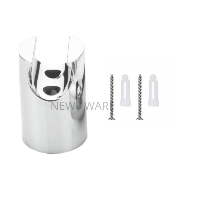 NEW WARE خطاف متعدد الاستخدامات مثبت على الحائط للصنبور، حامل صنبور صحي، حامل دش يدوي (اللون: فضي، عبوة من 2) - Image 4