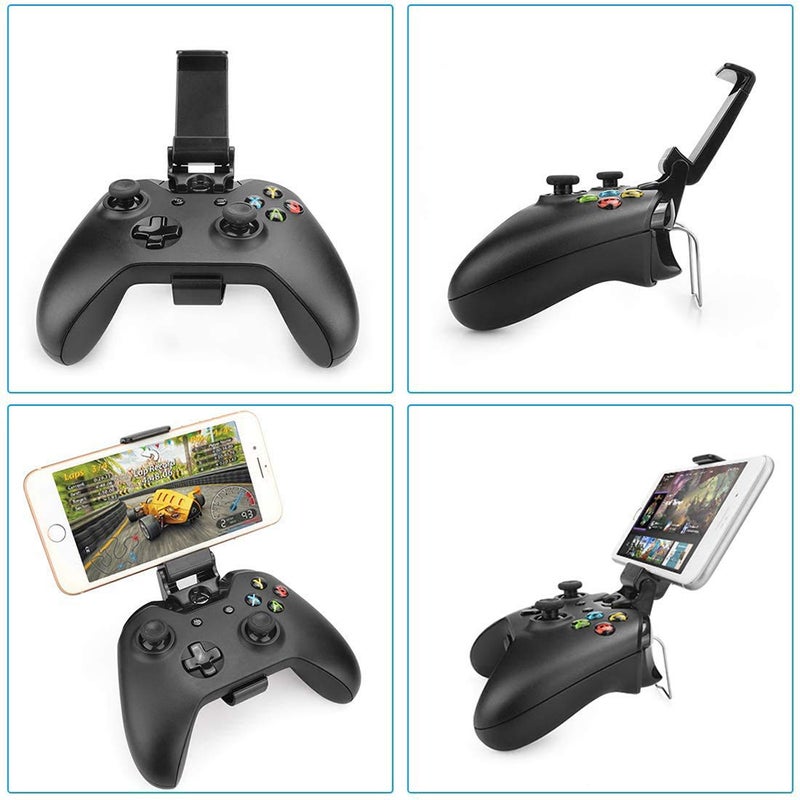 مشبك حامل هاتف ذكي قابل للطي لذراع التحكم في الألعاب متوافق مع Xbox One وأذرع التحكم المتوافقة - Image 4