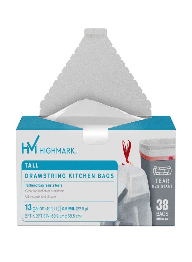 Highmark Low-Density Trash Bags - Coreless Roll, 13 Gallons, 24in. x 27 3/8in., Box Of 38, DP782973 - Image 5