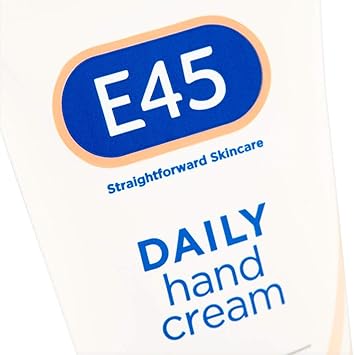 E45 Daily Hand Cream 50 ml E45 Hand Cream for Very Dry Hands Hand Moisturiser for Dry Skin and Sensitive Skin NonGreasy Hand Repair Cream for Soft and Supple Hands Fast Absorption Formula - Image 3