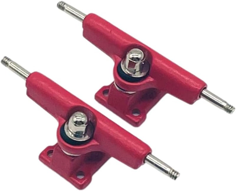 Professional Finger Skateboard with New Hanger and Base Red - Image 1