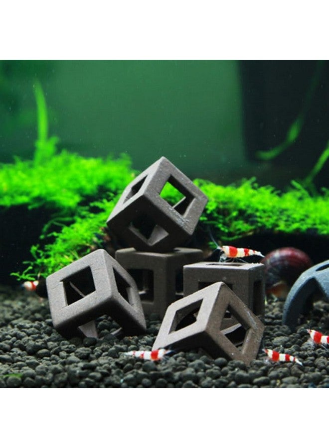 balacoo 15 Pcs Pottery Betta Fish Shrimp House for Aquarium Accessories, Rock Small Ceramic Decorations, Tank Breeding Goldfishes Ornament Cave Habitat House - Image 2