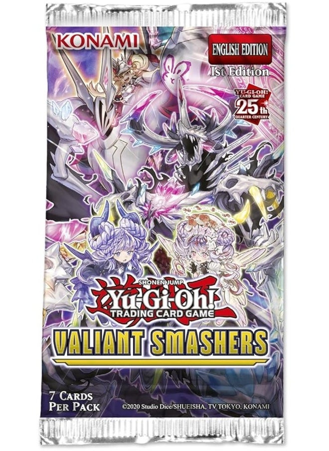 Konami Yu-gi-oh! TCG: Valiant Smashers Booster Playing Card Single Pack (Assorted 1 Piece)  - Image 3