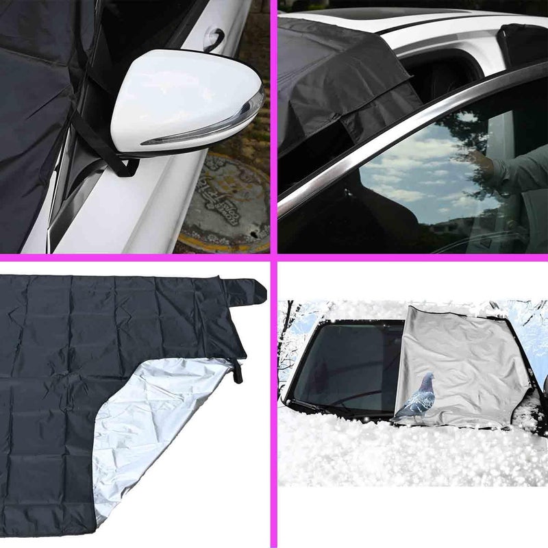 AuFiiy Car Windscreen Cover - Black - Image 4
