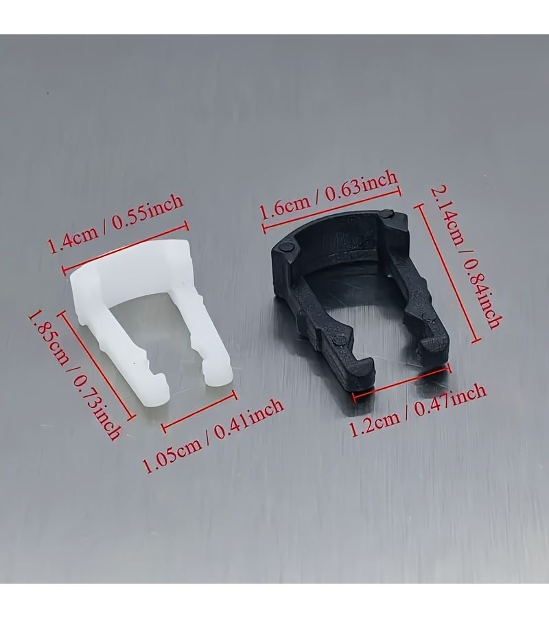 Black 10pcs Fuel Pipe Retainer Clips For Gasoline Filter Car Accessories - Image 2