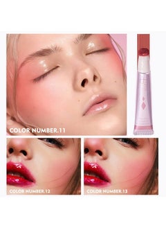 Marine Forest Contour Beauty Wand 13 Colors Silky Cream Contour Stick With Cushion Applicator Face Highlighter Bronzer And Blush Makeup Long Lasting Lightweight And Blendable 0.7 Fl Oz (12)  - Image 2