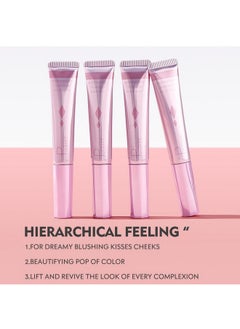 Marine Forest Contour Beauty Wand 13 Colors Silky Cream Contour Stick With Cushion Applicator Face Highlighter Bronzer And Blush Makeup Long Lasting Lightweight And Blendable 0.7 Fl Oz (12)  - Image 5