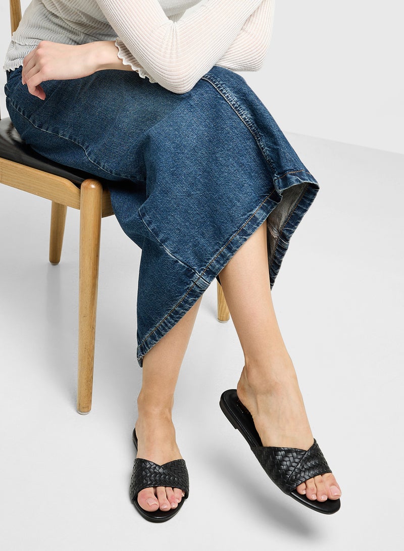 جينجر صندل نسائي مسطح - Image 5