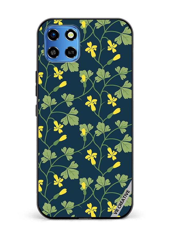 VR CREATIVE Protective Case Cover For Infinix Smart 6 HD Flower Design Multicolour - Image 1