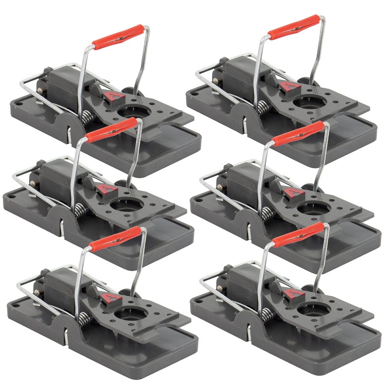 Victor M393SSR Power-Kill Easy Set Mouse Trap - 6 Reusable Mouse Traps - Image 1