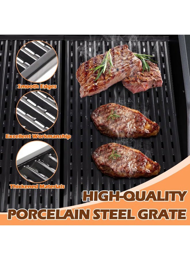 MOASKER 17" Infrared Grill Grates for Charbroil Performance 4 Burner 463365021 463352521 463354021 463365522, Porcelain Steel Emitter Plate for Charbroil Grill Replacement Parts G426-0004-W1 G426-0005-W1 - Image 4