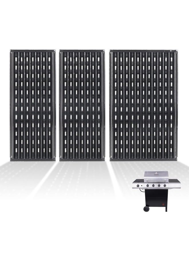 MOASKER 17" Infrared Grill Grates for Charbroil Performance 4 Burner 463365021 463352521 463354021 463365522, Porcelain Steel Emitter Plate for Charbroil Grill Replacement Parts G426-0004-W1 G426-0005-W1 - Image 1