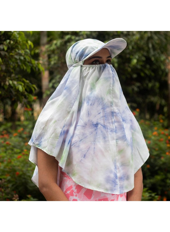 scarf women,scarfs for girls stylish:scarf stole:sun protection cotton face scarf for::ladies winter scarf::cap scarf for women::ladies scarf::scarf (cream1) - Image 3