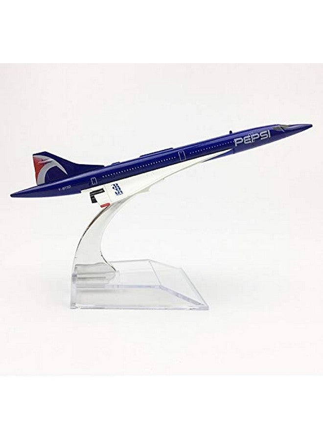سايج سكوير نموذج طائرة معدني مربع بمقياس 1:300، مجموعة تذكارية لنماذج الطائرات المفصلة للغاية (كونكورد بيبسي)، عبوة من قطعة واحدة، متعدد الألوان - Image 1