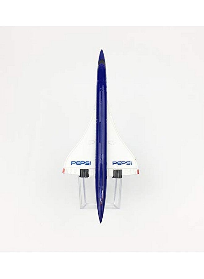 سايج سكوير نموذج طائرة معدني مربع بمقياس 1:300، مجموعة تذكارية لنماذج الطائرات المفصلة للغاية (كونكورد بيبسي)، عبوة من قطعة واحدة، متعدد الألوان - Image 3