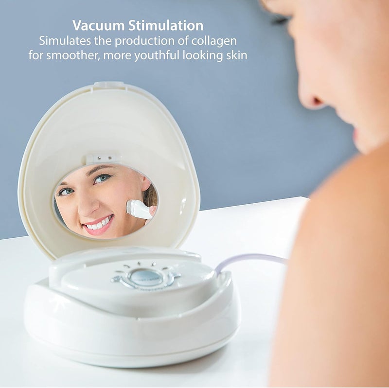 NuBrilliance Professional Microdermabrasion Machine Kit with 3 Suction Tips and 30 Filters for Smooth Skin - Image 4