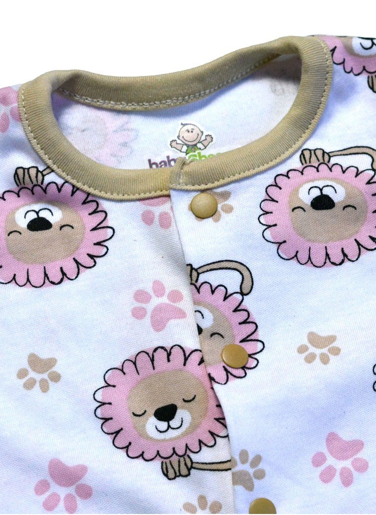 BabyShoora - Baby printed jumpsuit - Image 1