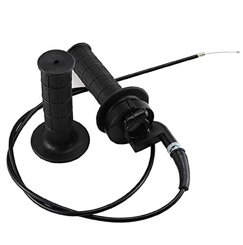 LIYYOO Throttle Cable Kit, Throttle Handle,Right Brake Lever and Left Handle, for XR80 XR100 CRF70 CRF80 CRF100 Pit Dirt Motor Bike Baja Mini Bike 196cc 200cc 5.5hp 6.5hp 48 Inch Twist Throttle Hand - Image 4