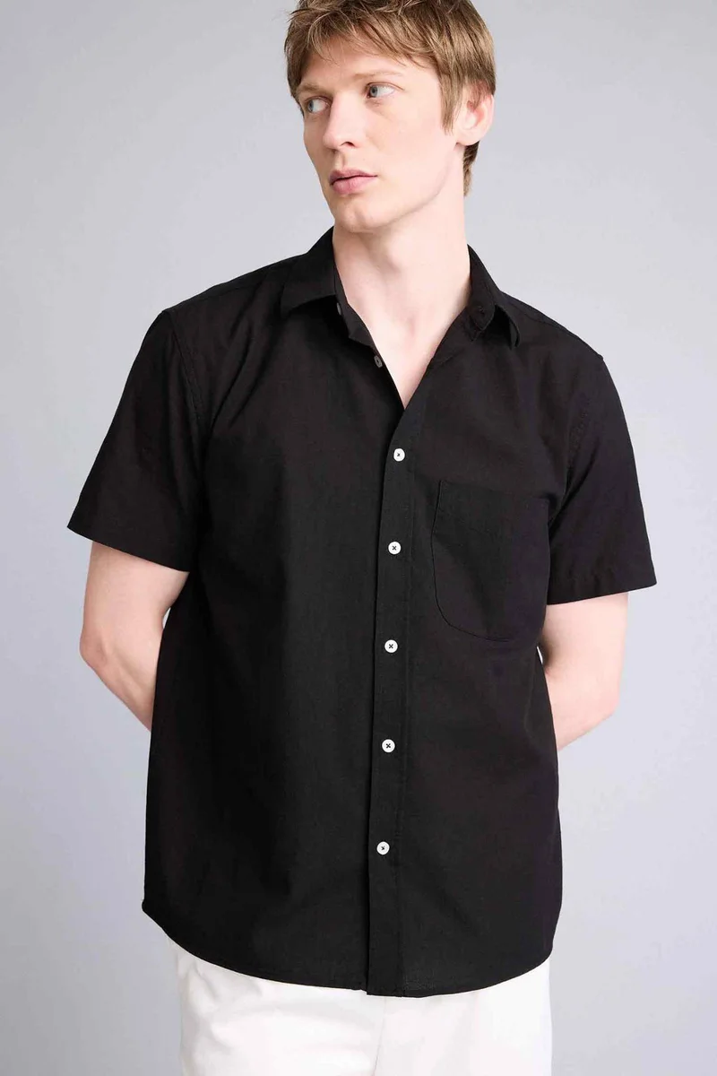 Defacto  Basic Cotton Shirt for Men | Best Price UAE