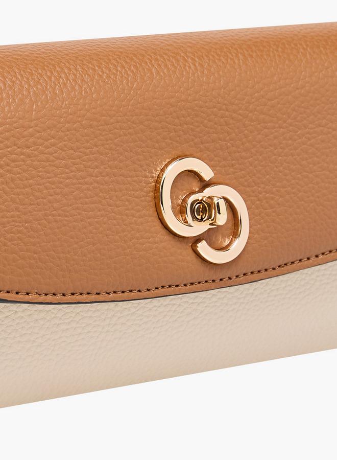 سيليست حقيبة كروس بودي بألوان متداخلة مع سلسلة - Image 5