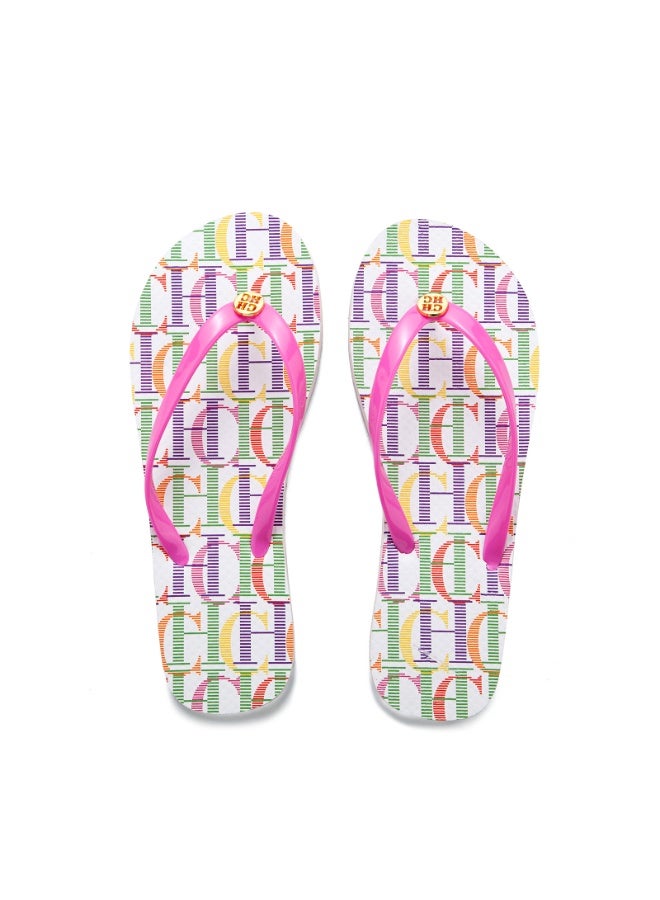 Chchmu Women's Sandals - Durable Slip-Resistant Multifunctional Indoor/Outdoor House Slippers with Premium Design, Niche Multi-Colored Flat Breathable Flip-Flops - Image 2