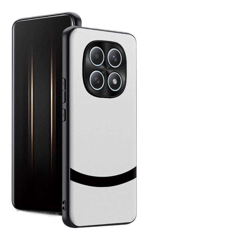 MS غطاء واقي، أبيض، حماية من السقوط, تغطية كاملة، مقاوم للصدمات لـ Redmi Note 14 Pro باللون الأبيض باللون الأحمر - Image 1