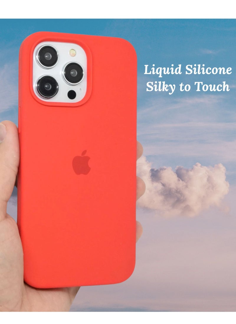 BORTONY - iPhone 14 Pro Max Case Liquid Silicone Anti Scratch Anti Fingerprint Soft Silky Touch Shockproof Protective Cover for Apple iPhone 14 Pro Max - Image 1