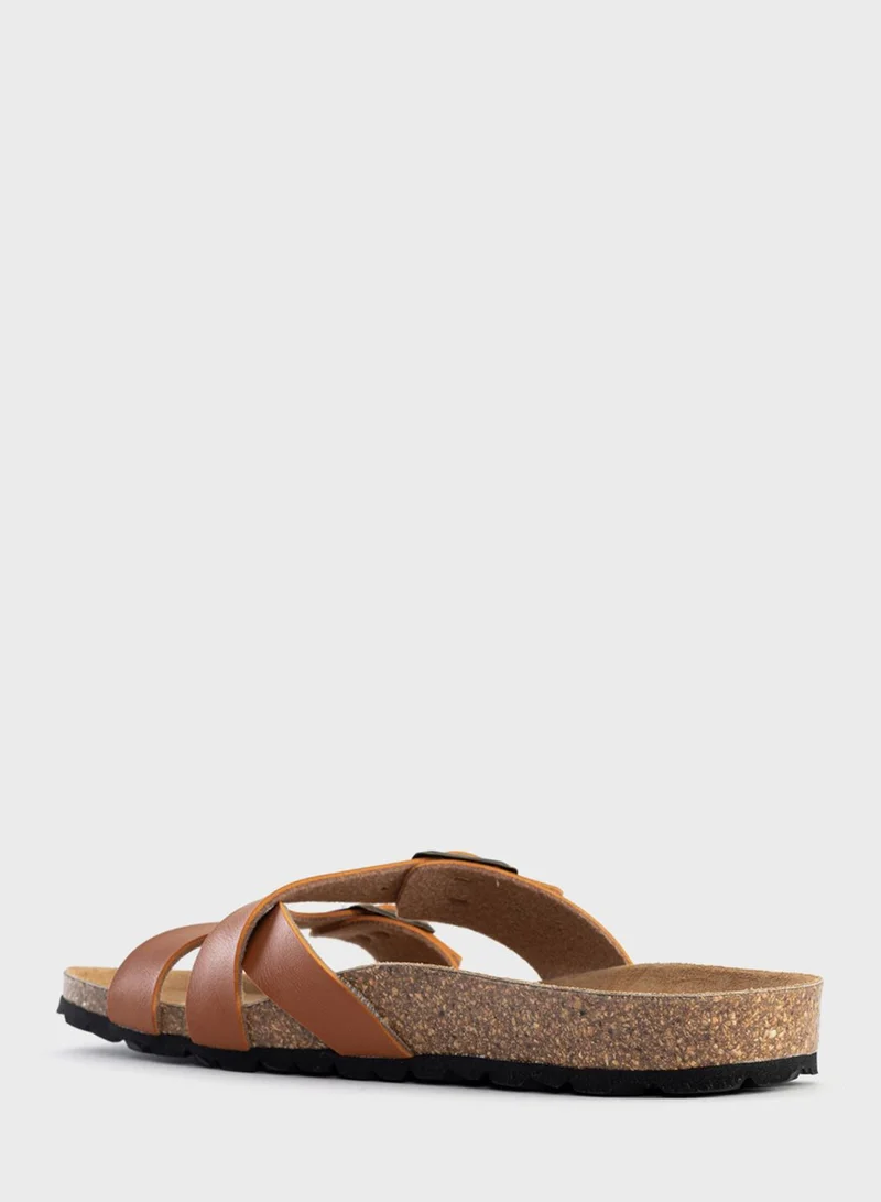 BAYTON Cleo Flat Sandals