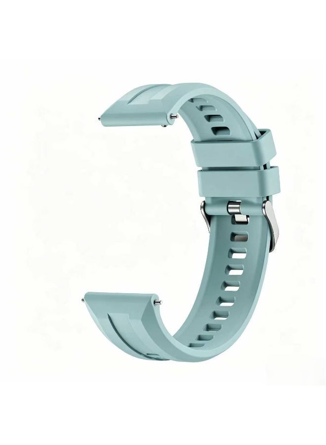Bluejw Silicone Bands Compatible with Huawei Watch GT6/GT5/UItimate2/UItimate 46mm Soft Classic Replacement Strap for GT4/GT4Pro/GT3/GT3Pro/GT2Pro/GT2 46mm Watch Band 22MM - Image 1