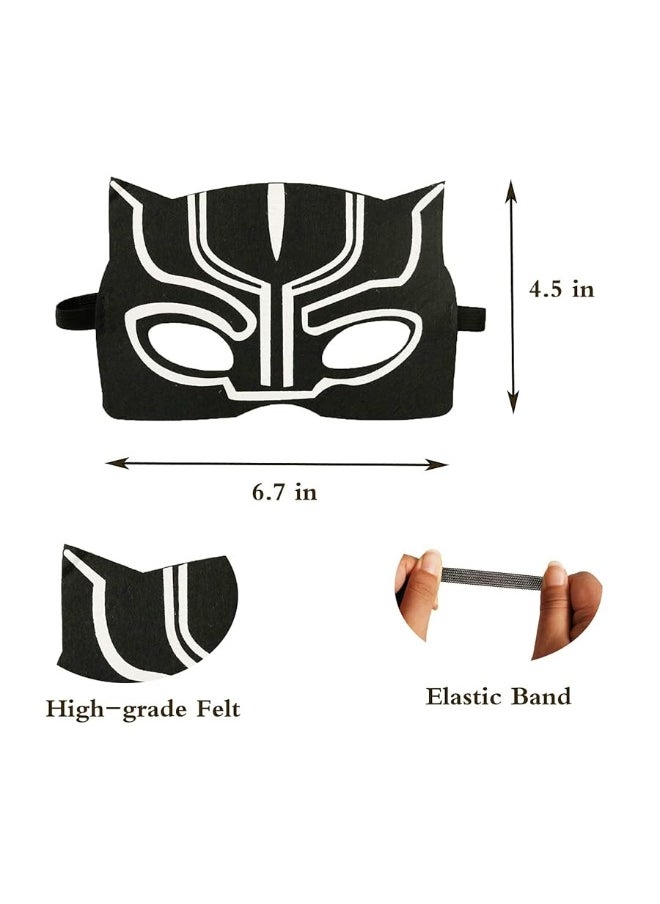 DANGSHAN DANGSHAN 33 Packs Superhero Masks Party Favors for Kids Toys Set Dress Up Birthday Festival Christmas Halloween Cosplay Party Supplies Party Masks with 33 Different Types for Children  - Image 2
