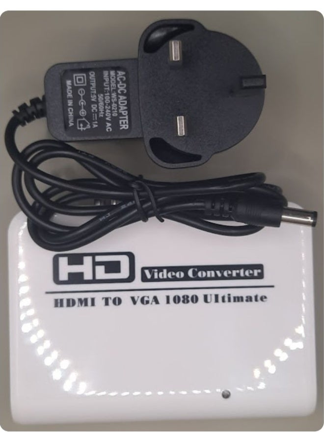 محول HDMI إلى VGA (مع مصدر طاقة) - Image 1