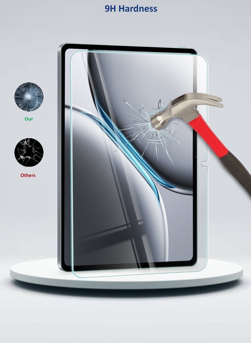 دبليو تيك واقي شاشة زجاجي مقوى من السلسلة OnePlus Pad 2 مقاس 12.1 بوصة 2024 من السلسلة المميزة بغطاء كامل بغطاء كامل (TSGPCN) - شفاف - Image 2