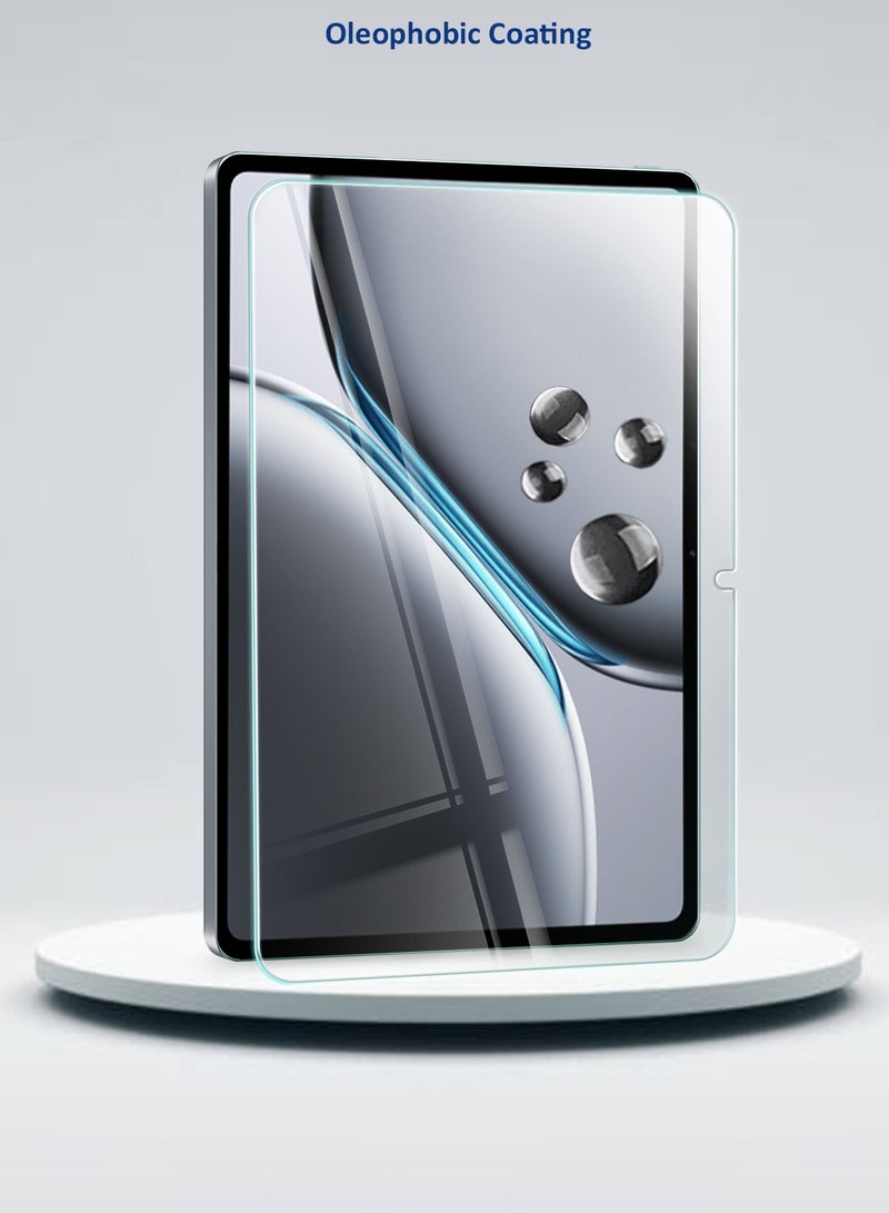 دبليو تيك واقي شاشة زجاجي مقوى من السلسلة OnePlus Pad 2 مقاس 12.1 بوصة 2024 من السلسلة المميزة بغطاء كامل بغطاء كامل (TSGPCN) - شفاف - Image 5