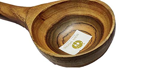 ARMAN SPOONS Believe in Quality Dosa Roti Spoon Spatula Set of 2 Genuine Teak Wood Cooking Spatulas Ladles Wooden SpoonsSpatula for Pan Nonstick Set 1 - Image 3