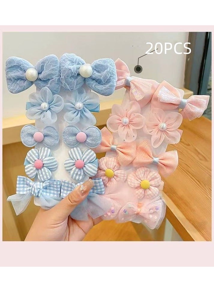 20 PCS Cute Kids Hair Clips Fashion Girls Hair Accessories Lovely Animal Barrettes Set Non-slip Metal Snap Pins for Girls Kids Teens Toddlers - Image 1
