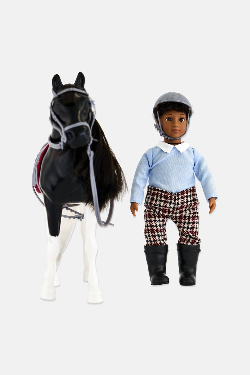 LORI Landon  Luna - Mini Boy Doll And Toy Horse Set - Image 5