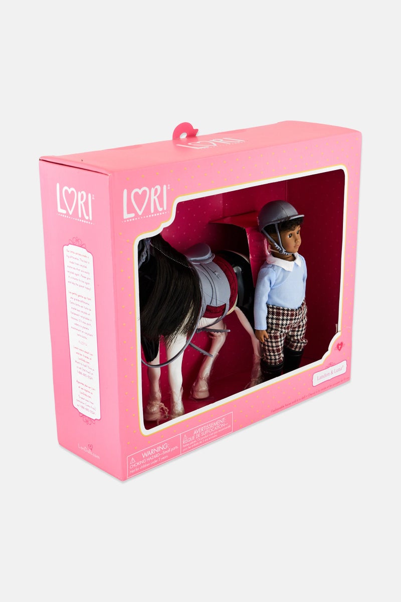 LORI Landon  Luna - Mini Boy Doll And Toy Horse Set - Image 4