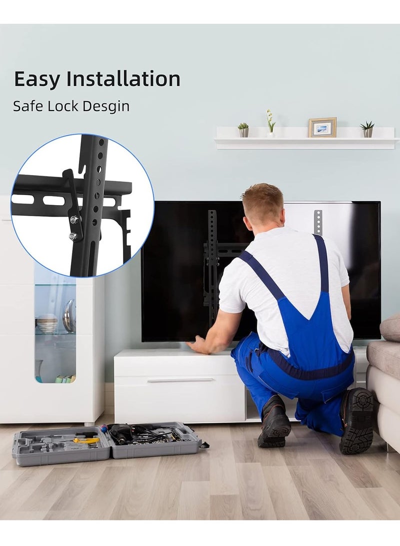 ELTRAZONE Tilting TV Wall Mount for 26-55 Inch LCD LED Screens, VESA Max 400 x 400 mm Maximum Capacity 45 kg, TV Wall Mount 55 Inches - Image 5