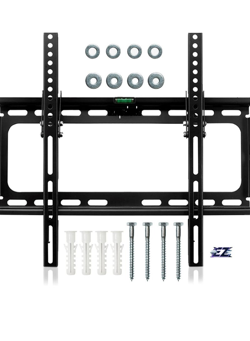 ELTRAZONE Tilting TV Wall Mount for 26-55 Inch LCD LED Screens, VESA Max 400 x 400 mm Maximum Capacity 45 kg, TV Wall Mount 55 Inches - Image 1