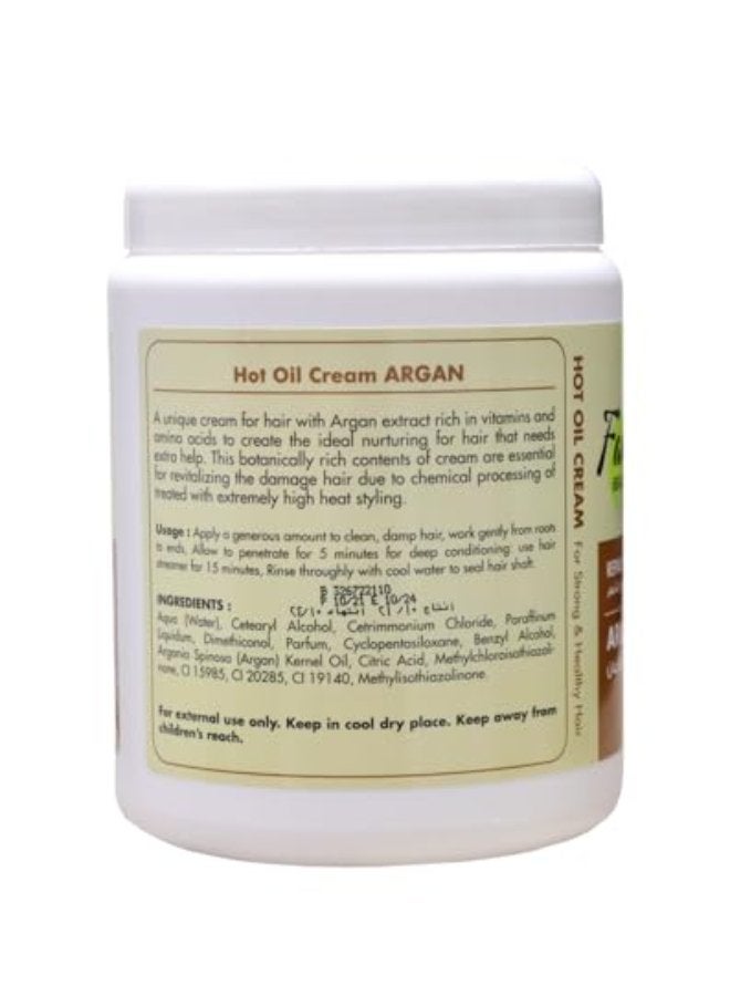 Fantasy BEAUTY LINE كريم زيت الأركان الساخن 1000 مل - Image 3