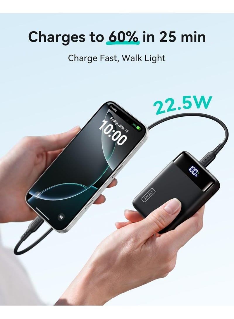 INIU Power Bank, Smallest 22.5W 20000mAh USB C in & Out Fast Charging Portable Charger, PD 3.0+QC 4.0 Phone Battery Pack Compatible with iPhone 17 16 15 Pro Max Samsung S25 S24 Honor Tablet etc - Image 3