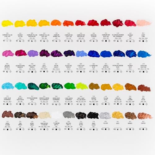 Liquitex Basics Acrylic Paint Tube 48 X 22Ml, Multicolor - Image 3